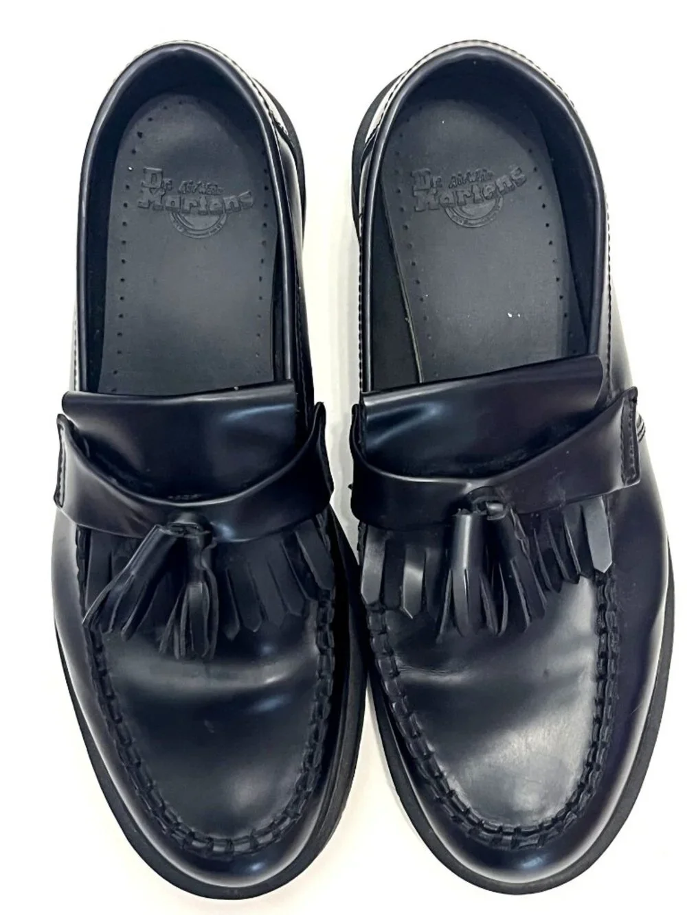 Dr. Martens Adrian Unisex Smooth Leather Preppy Loafers Mens 11M / Women's 12